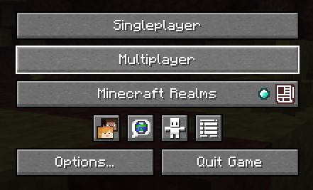 Otevření Multiplayeru v Minecraftu